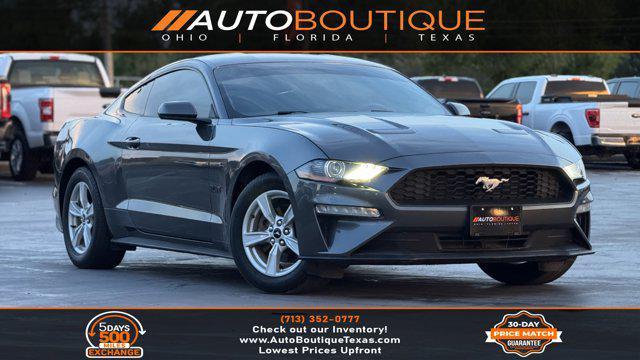used 2020 Ford Mustang car, priced at $18,500
