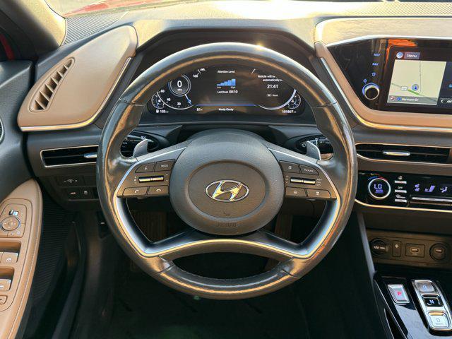 used 2020 Hyundai Sonata car, priced at $15,500