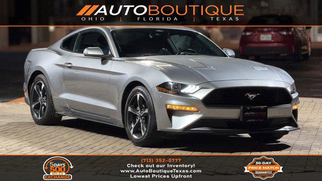 used 2021 Ford Mustang car, priced at $19,900