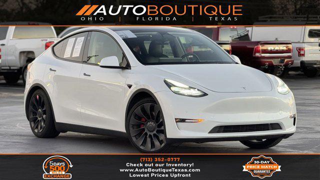 used 2022 Tesla Model Y car, priced at $30,800