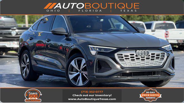 used 2024 Audi Q8 e-tron car, priced at $40,000