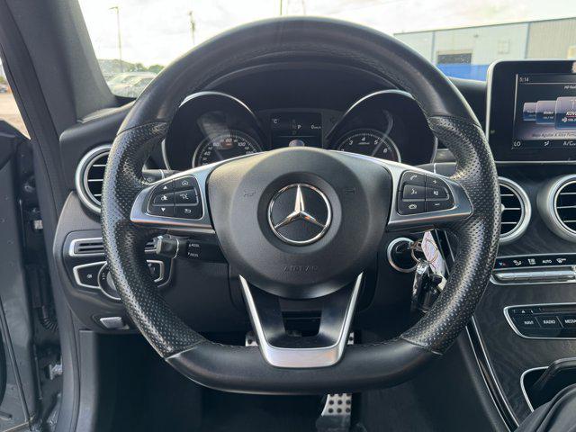 used 2018 Mercedes-Benz C-Class car, priced at $22,900