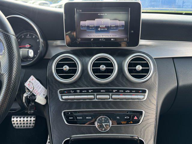 used 2018 Mercedes-Benz C-Class car, priced at $22,900