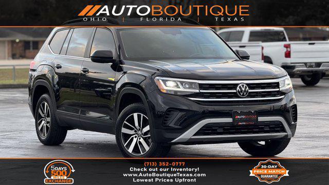 used 2021 Volkswagen Atlas car, priced at $20,500