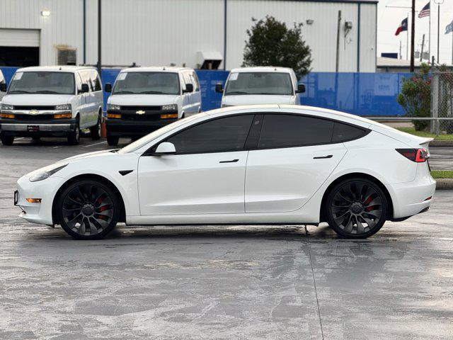 used 2023 Tesla Model 3 car, priced at $28,500