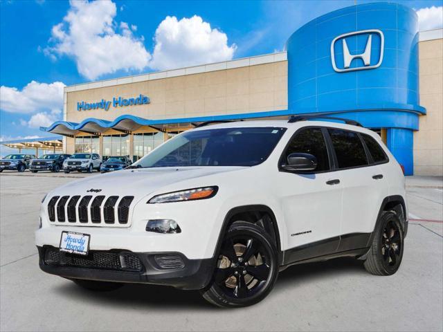 used 2017 Jeep Cherokee car, priced at $13,591