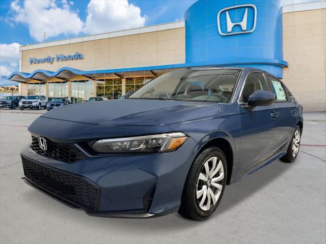 new 2025 Honda Civic car, priced at $25,855