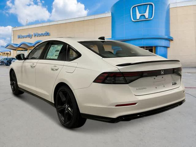 new 2025 Honda Accord Hybrid car, priced at $36,925