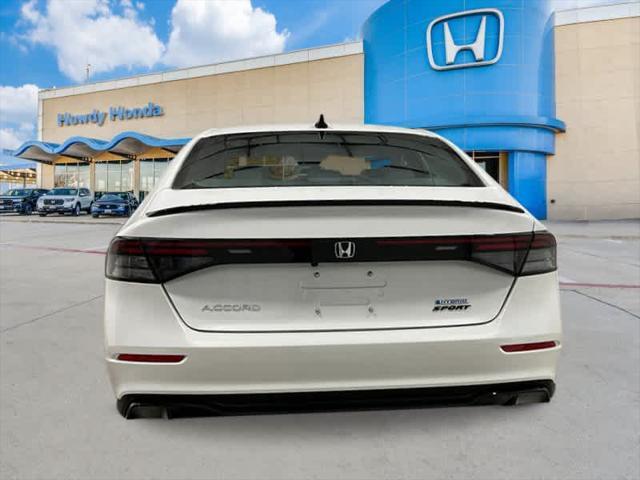 new 2025 Honda Accord Hybrid car, priced at $36,925