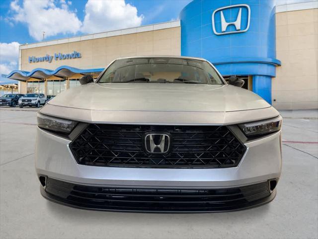 new 2025 Honda Accord car, priced at $31,710