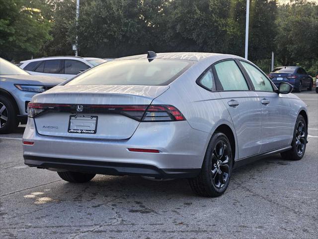 new 2025 Honda Accord car, priced at $31,710