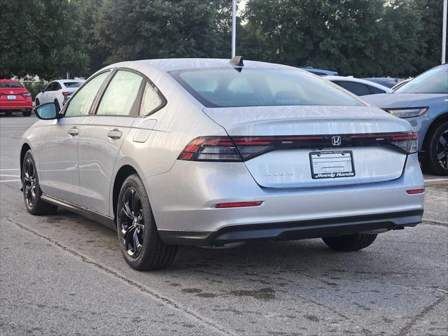 new 2025 Honda Accord car, priced at $31,710
