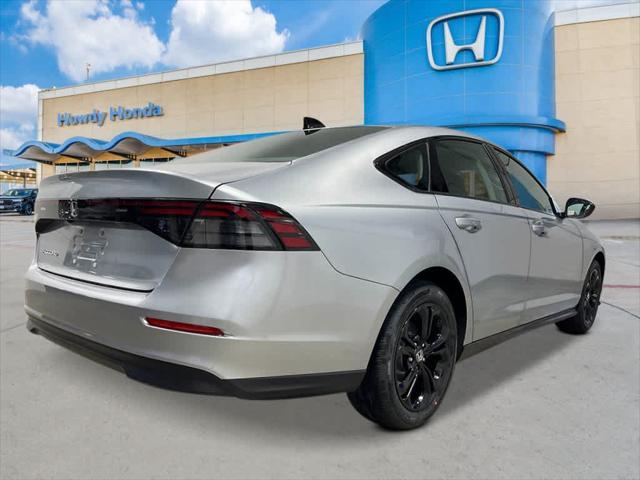 new 2025 Honda Accord car, priced at $31,710