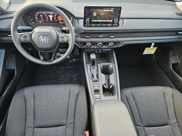 new 2025 Honda Accord car, priced at $31,710