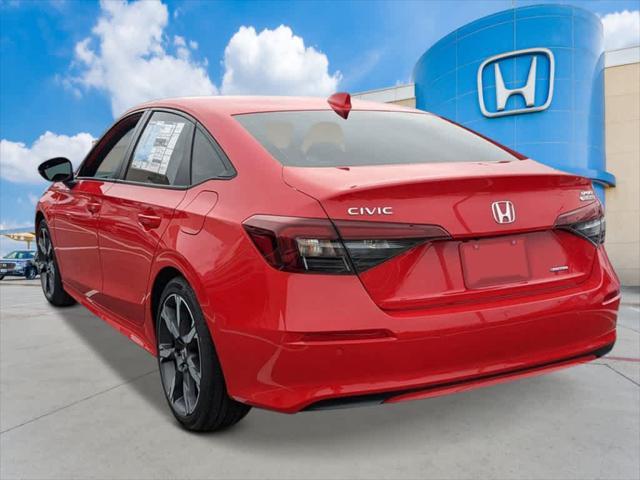 new 2025 Honda Civic Hybrid car, priced at $32,845