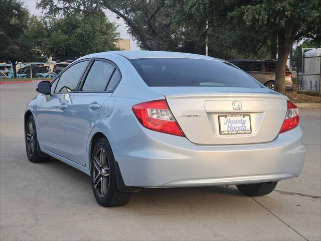 used 2012 Honda Civic car, priced at $10,326