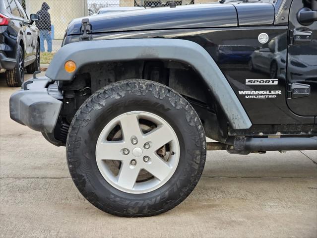 used 2015 Jeep Wrangler Unlimited car, priced at $13,319