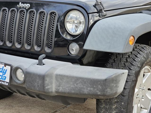 used 2015 Jeep Wrangler Unlimited car, priced at $13,319