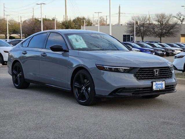 new 2025 Honda Accord Hybrid car, priced at $36,980