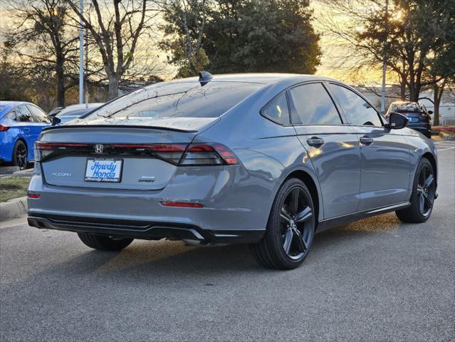 new 2025 Honda Accord Hybrid car, priced at $36,980