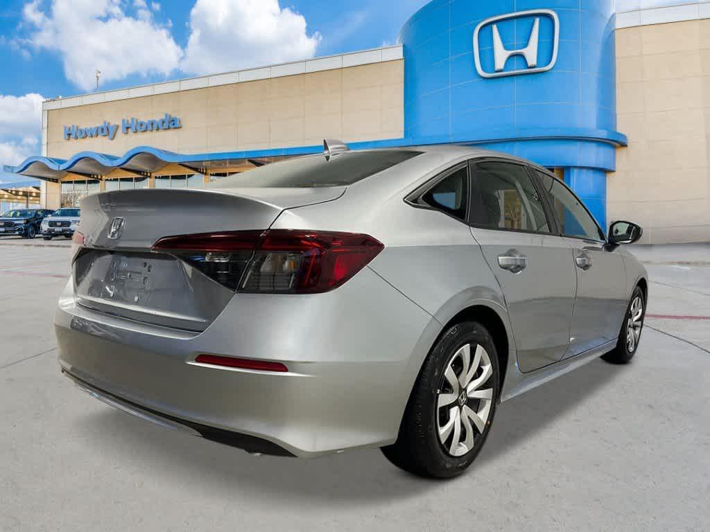 new 2026 Honda Civic car, priced at $25,745