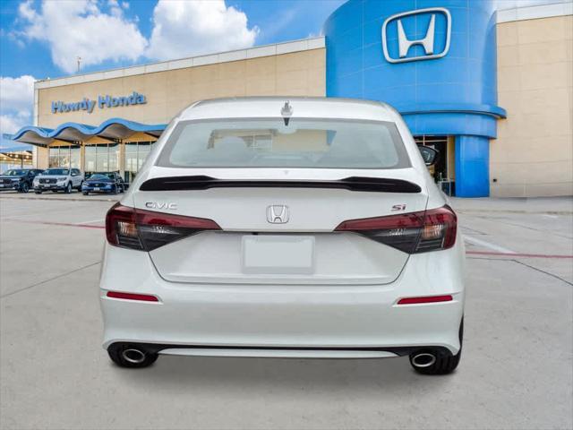 new 2025 Honda Civic Si car, priced at $31,855