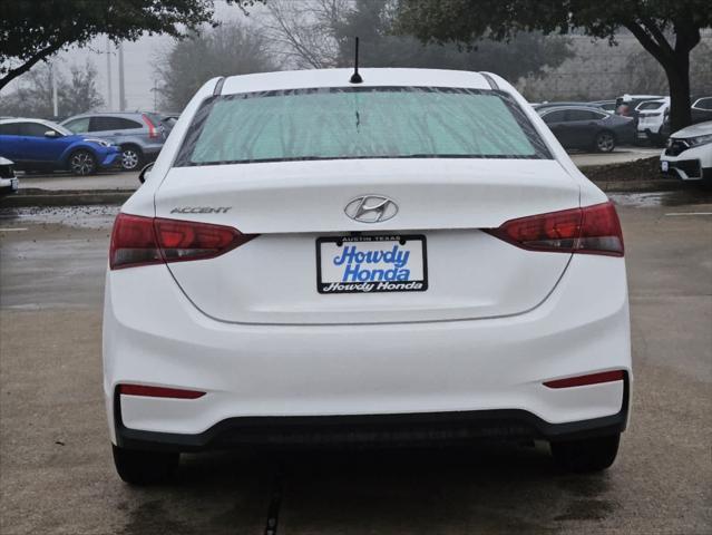 used 2022 Hyundai Accent car, priced at $16,916