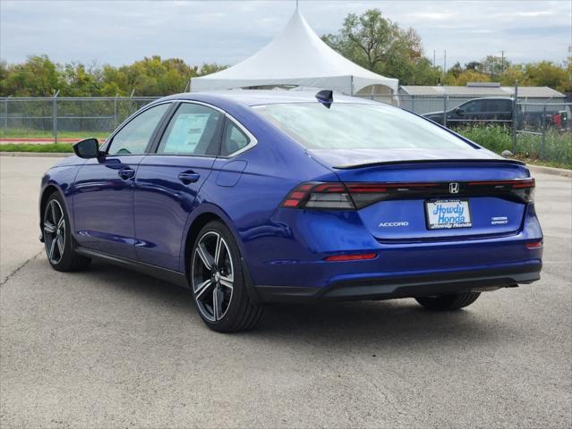 new 2024 Honda Accord Hybrid car, priced at $34,445