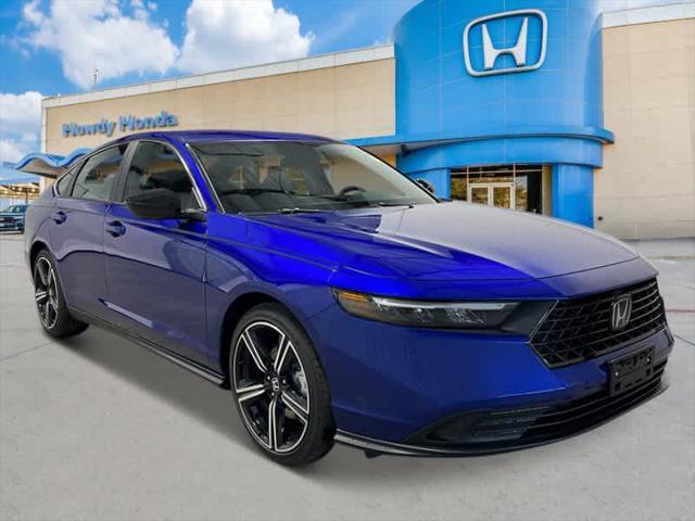 new 2024 Honda Accord Hybrid car, priced at $34,445