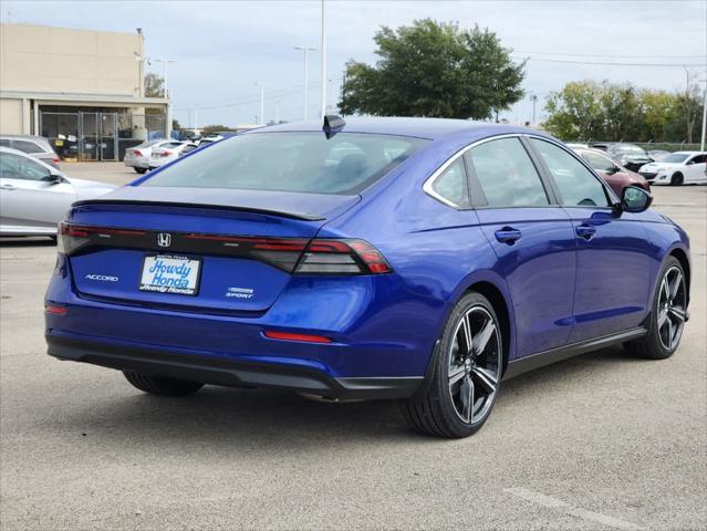 new 2024 Honda Accord Hybrid car, priced at $34,445