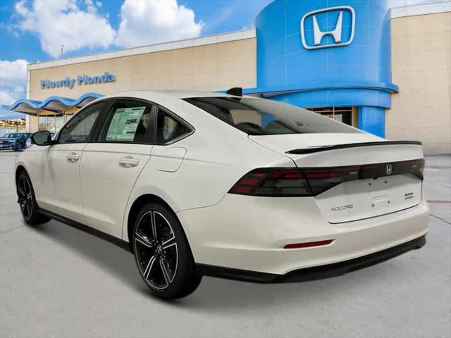 new 2024 Honda Accord Hybrid car, priced at $34,445