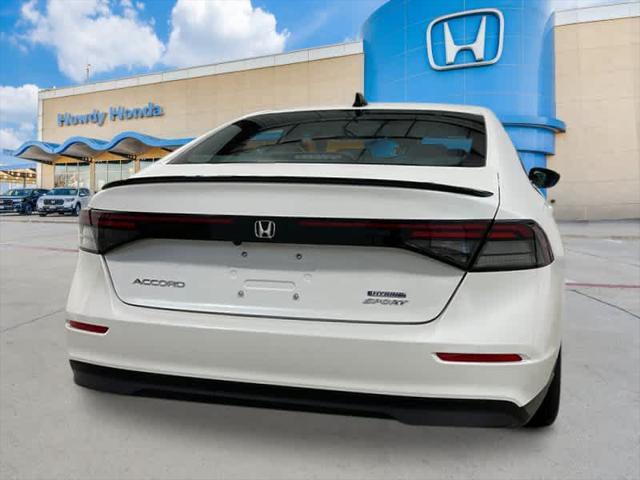 new 2024 Honda Accord Hybrid car, priced at $34,445