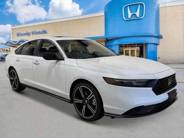 new 2024 Honda Accord Hybrid car, priced at $34,445