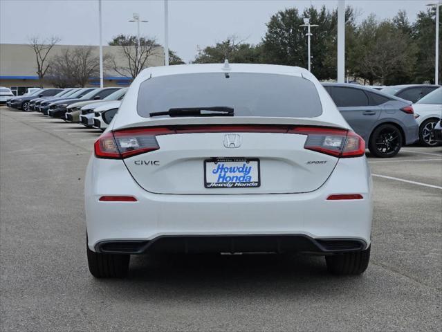 new 2025 Honda Civic car, priced at $29,055