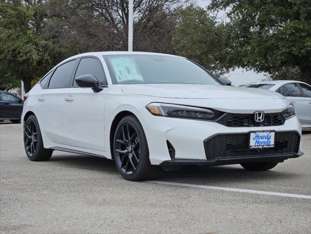 new 2025 Honda Civic car, priced at $29,055