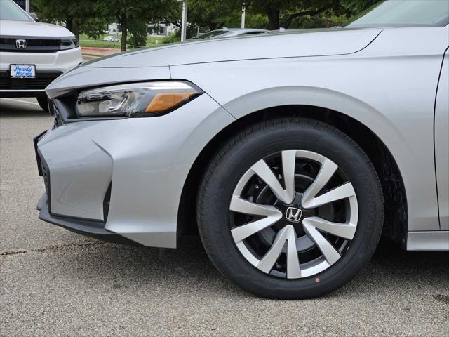 new 2025 Honda Civic car, priced at $25,400