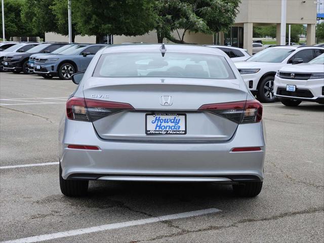 new 2025 Honda Civic car, priced at $25,400