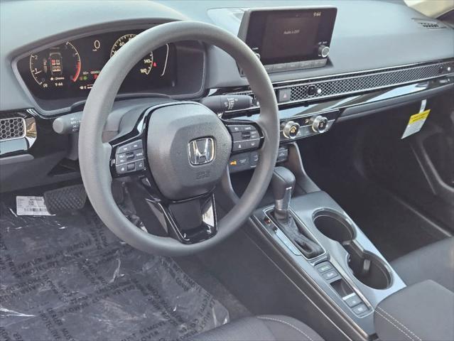 new 2025 Honda Civic car, priced at $25,400