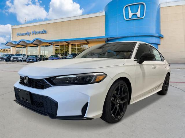 new 2026 Honda Civic car, priced at $28,200