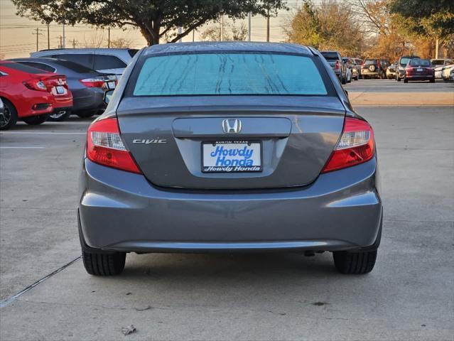 used 2012 Honda Civic car, priced at $6,640