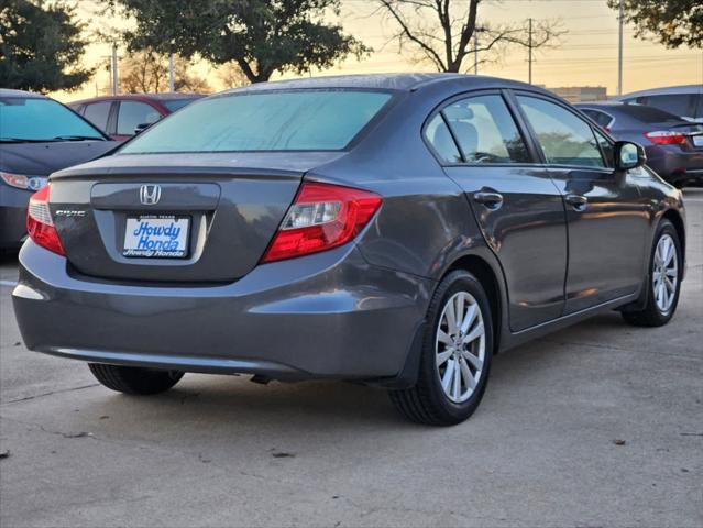 used 2012 Honda Civic car, priced at $6,640