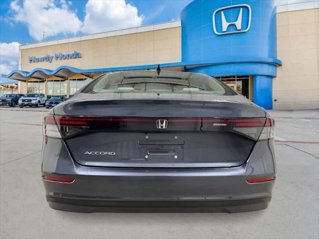 new 2025 Honda Accord car, priced at $31,655