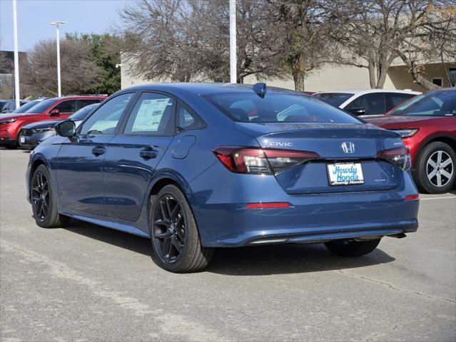 new 2025 Honda Civic Hybrid car, priced at $30,555