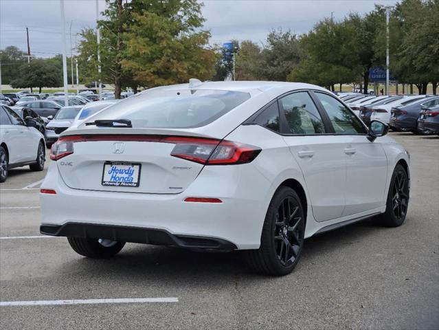 new 2025 Honda Civic Hybrid car, priced at $31,755