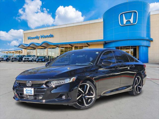 used 2022 Honda Accord car, priced at $27,483