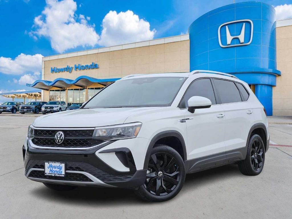 used 2023 Volkswagen Taos car, priced at $24,450