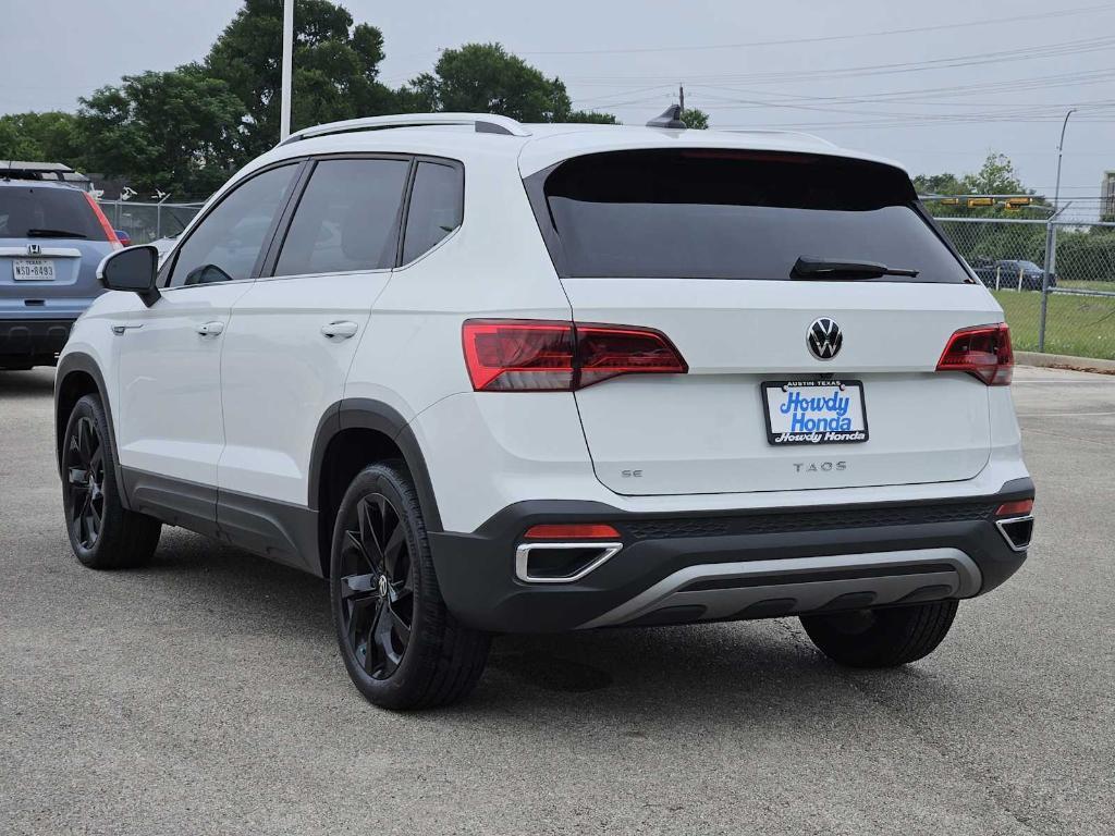 used 2023 Volkswagen Taos car, priced at $24,450
