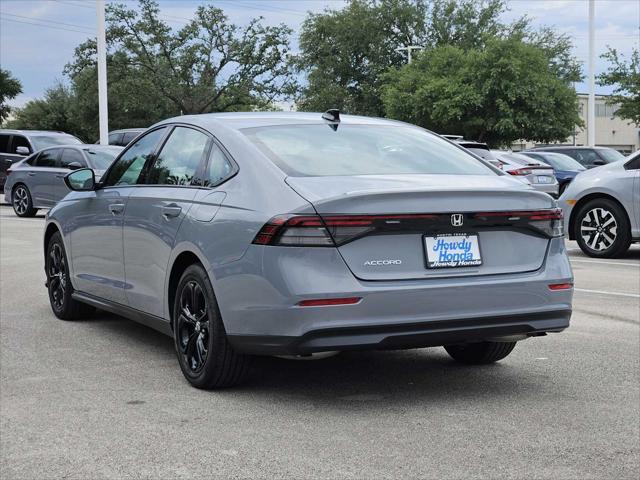 used 2025 Honda Accord car, priced at $29,558