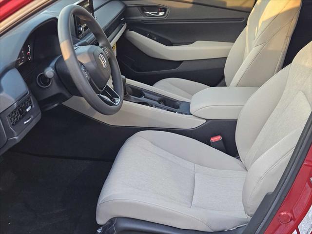 new 2025 Honda Accord car, priced at $32,165