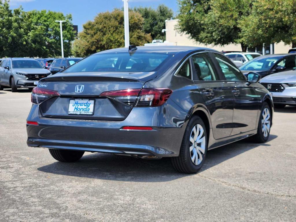 new 2026 Honda Civic car, priced at $25,790